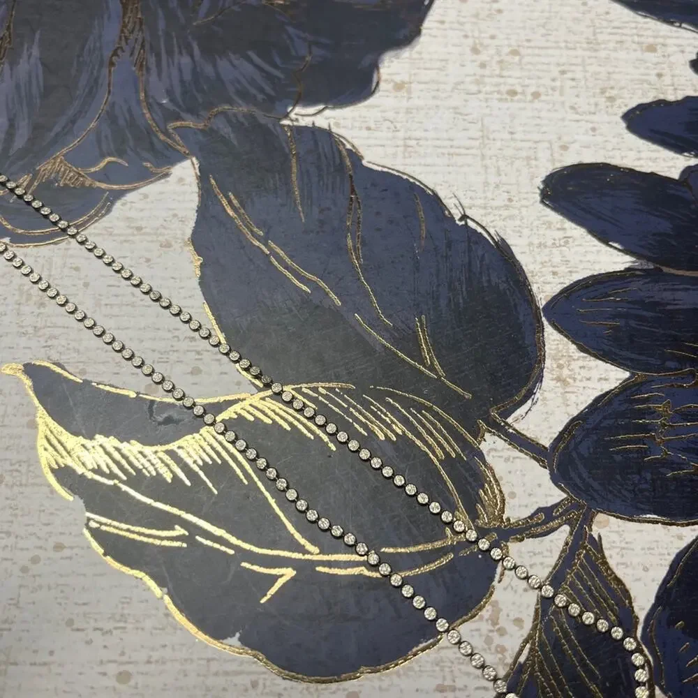 Vintage Delicate Sterling Silver Circle Chain marked JCM 925 Italy D3 - Picture 2 of 11